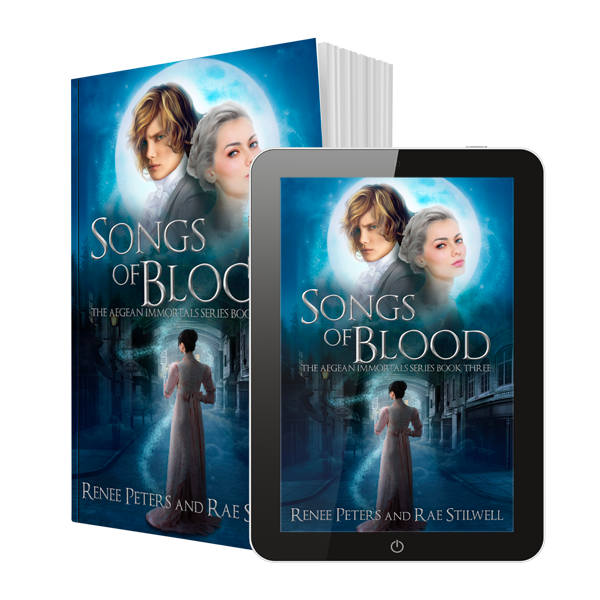 An ebook and print book of Songs of Blood