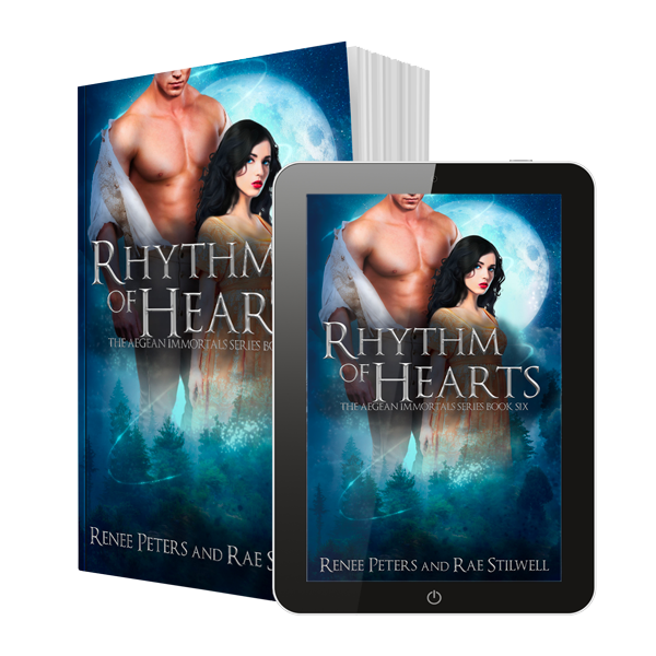 An ebook and print book of Rhythm of Hearts