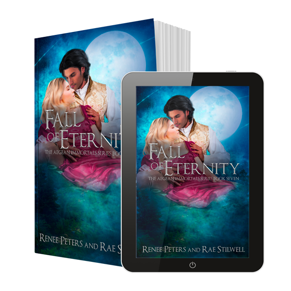 An ebook and print book of Fall of Eternity